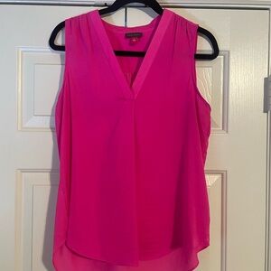 Vince Camuto Fuchsia Sleeveless Blouse